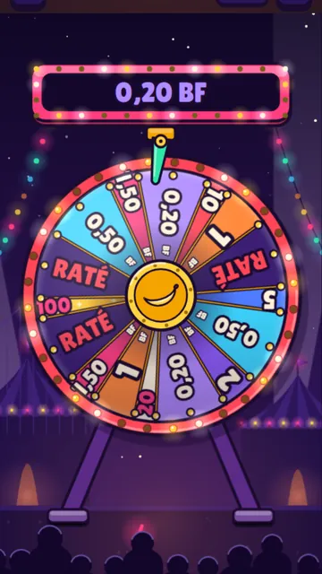 La Grande Roue : la roue de la chance et son clapet